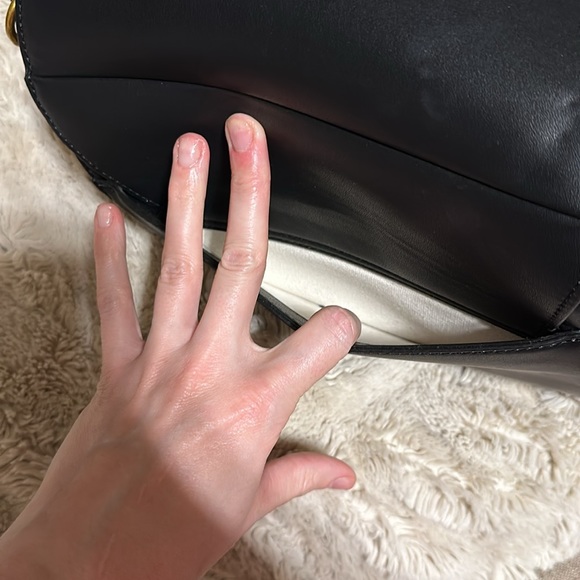 BRAND NEW! Black and Tan Crossbody Bag, strap can be removed. - Picture 6 of 7